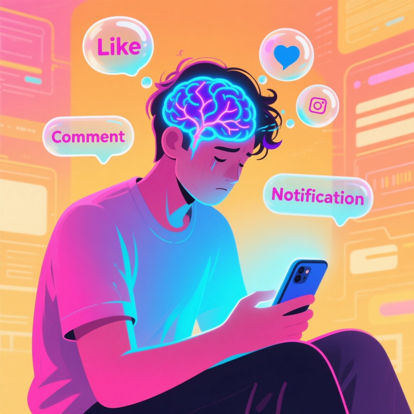 Социальные сети и твоя психика poster